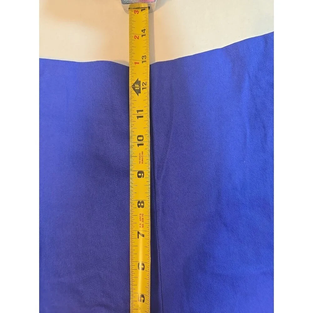 Happily Grey Sailor‎ Shorts Royal Blue Gold buttons High waisted size XL - Picture 10 of 15